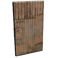 how much c4 for a sheet metal door|sheet metal door skins rust.